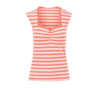 blutsgeschwister Sommer Top Let Romance Rule (M001251-050-01417) caravan stripes red