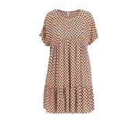 blutsgeschwister Sommerkleid Seeds of Love (MPR001221-211-0059) mosaico grafico