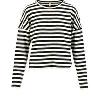 Blutsgeschwister Stereo Rainbow Crew Damen Longsleeve wizardy black stripes XS