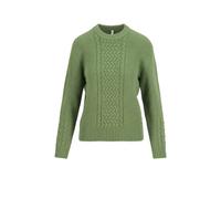 Blutsgeschwister Strickpullover All about Aran - old library soft green M