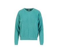 Blutsgeschwister Strickpullover Chic Promenade - diamond knit petrol 2XL