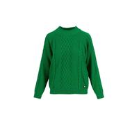 Blutsgeschwister Strickpullover hurly burly Knit Knot - the future is green XL