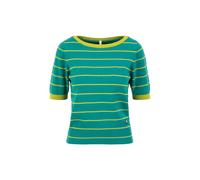 blutsgeschwister Strickpullover Pretty Preppy (M001251-072-01514) green jade ribbons stripes