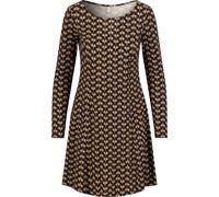 Blutsgeschwister Swing Lovers Kleid Damen Kleider braun Größe L Lifestyle Atmungsaktiv