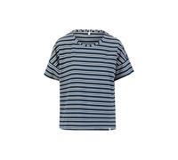 blutsgeschwister T-Shirt The Generous One (M001251-055-01414) caravan stripes blue