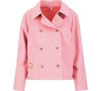 Blutsgeschwister Tiny Damen Trenchcoat lucky lips pink XS