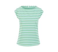blutsgeschwister Top Boxy Babe (M001251-051-01415) caravan stripes green