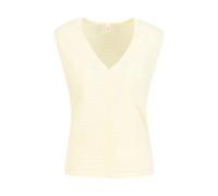 Blutsgeschwister Top Filigree Frontluke - cat’s paw white M