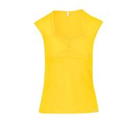 Blutsgeschwister Top Let Romance Rule - keep playing yellow XS