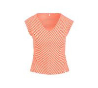 Blutsgeschwister Damen Vintage V-Neck T-Shirt (Größe M, rosa)