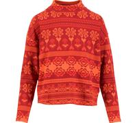 Blutsgeschwister Warm UP Turtle Damen Pullover après glam red XS