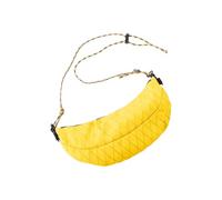 Bmdjdq Bananen-Handytasche, gestepptes Nylon, kleine Umhängetasche, Handy-Geldbörse, Karabiner-Clip, für Party, Schule, Shopping, Wandern, Reisen, Camping, Klettern, large, Refer to description