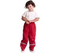BMS® atmungsaktive Regenhose ohne Latz für Kinder, ideale Matschhose | Buddelhose, 100% wasserdicht, besonders atmungsaktiv Dank SoftLan, Oeko-Tex, strapazierfähig, langlebig f. Mädchen, Jungen