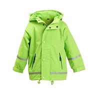 BMS atmungsaktive Regenjacke für Kinder, Limone, Größe 80