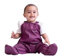 BMS® BabyBuddy® Regenhose mit integrierten Füsslingen, lila