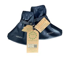 BMS Buddel- und Krabbelschuhe Füsslinge für Babys, ungefüttert, SoftSkin marine