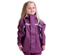 BMS Kinder Buddeljacke und Regenjacke Räuberwald SoftSkin purple Gr.128