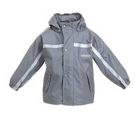BMS Kinder Buddeljacke und Regenjacke Räuberwald SoftSkin cool grey Gr.128
