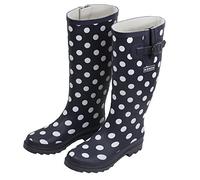 BMS Gummistiefel Marine+Punkte, Größe 37