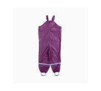 BMS Kinder Buddelhose Regenhose mit Latz Räuberwald SoftSkin purple Gr.80