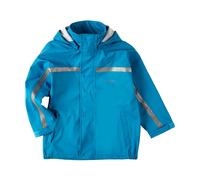 BMS Kinder Buddeljacke und Regenjacke Räuberwald SoftSkin hellblau Gr.80