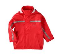 BMS Kinder Buddeljacke und Regenjacke Räuberwald SoftSkin rot Gr.104