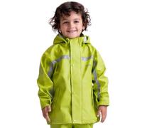 BMS Kinder Regenjacke, SoftSkin, Wasserdicht | Strapazierfähige, wasserdichte Jacke mit abnehmbarer Kapuze für Kindergarten, Schule und Outdoor