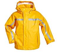 BMS Kinder Regenjacke Softskin Buddeljacke Gelb-146