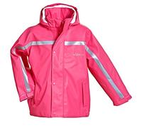 BMS Kinder Regenjacke, Wasserdicht, Pink, 80