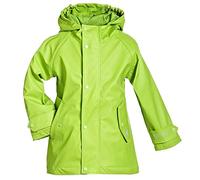 BMS Kinder Regenmantel - 100% wasserdicht - limette - 128