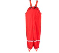 BMS Regenhose - Latzhose - atmungsaktiv - 100% wasserdicht - rot - 98
