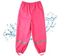 BMS Regenbundhose, wasserdicht für Mädchen in Pink Größe 146