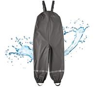 BMS Regenhose Buddelhose Matschhose für Jungen in Coolgrey Größe 122