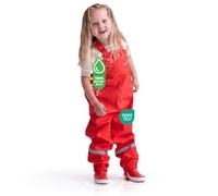 BMS Regenhose Buddelhose Matschhose für Mädchen in Rot Größe 92