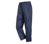 BMS Regenhose Challenge of Rain, wasserdichte atmungsaktive Überziehhose mit seitlichem Reißverschluss, 10.000/10.000, PU-beschichtetes Nylon, Mesh-Futter, Oeko-TEX Standard 100 Klasse 1, Marineblau