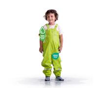 BMS® Regenhose für Kinder mit Latz, ideale Matschhose und Buddelhose | 100% wasserdicht, besonders hautfreundlich und weich Softskin, Oeko-Tex, strapazierfähig, langlebig für Mädchen, Jungen