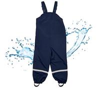 BMS Regenhose - Latzhose - atmungsaktiv - 100% wasserdicht - Marine - 116