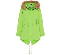 BMS Wintermantel vegan, SoftLan + Sorona, limette; Größe 40