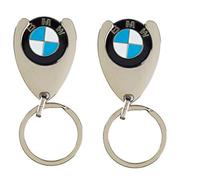 BMW 2 Stück Original Schlüsselanhänger Einkaufs Chip Einkaufswagen Einkaufschip 1er 2er 3er 4er 5er 6er 7er X1 X2 X3 X4 X5 X6