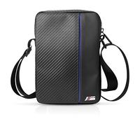 BMW BMTB10CAPNBK Travel Bag 9-10 Zoll Carbon Inspiration, M Collection, Universal Schwarz/Blau