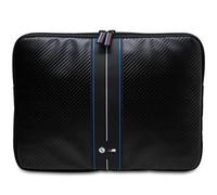 BMW Carbon & Blue Stripe Hülle einen 14″ Laptop - Schwarz