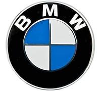 BMW Genuine Schlüsselanhänger abgerundeter Logo Badge Emblem Sticker 11 millimeter (66122155754) (Klebstoff ist nicht inklusive)