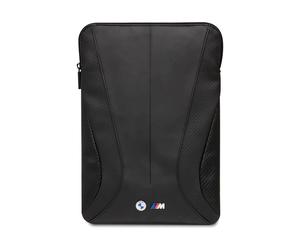 BMW Laptophülle Carbon Perforiert Schwarz - 14 Zoll