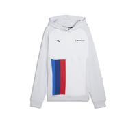 Sweatjacke PUMA "BMW M MOTORSPORT PUMATECH-X Hoodie Herren", Herren, Gr. XL, silber mist gray, Obermaterial: 67% Baumwolle, 33% Polyester. Kapuzenfutter: 33% Polyester, 67% Baumwolle. Rippe: 97% Baumw