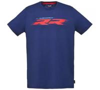 BMW M Performance Motorsport RR Motorrad T-Shirt Herren Blau (XL)