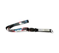 BMW Motorsport Original Lanyard mit M-Logo, dreifarbiges Design mit Sicherheitsschnalle und Schlüsselring