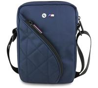BMW Nylontasche mit Pockets & Metal Logo 8 Zoll (Marineblau)