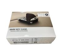BMW Original Schlüsseletui mit Edelspange - Mokka