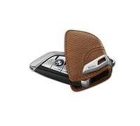 BMW Original Schlüsseletui Mit Edelspange - Sattelbraun