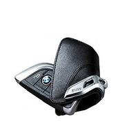 BMW Original Schlüsseletui mit Edelstahlclip, Schwarz